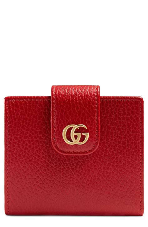 gucci wallet red